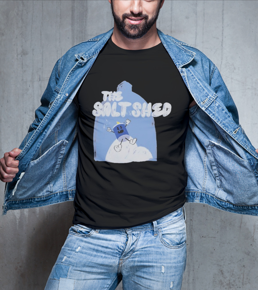 THE SALT SHED LIL SALTY FUN CHARACTER 디자인 T-Shirt