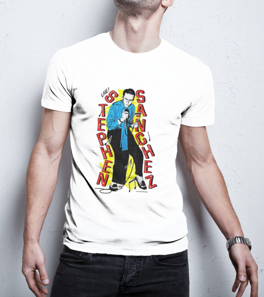 Stephen Sanchez Retro Music Performance Stephen Sanchez The Connie Co Show T-Shirt