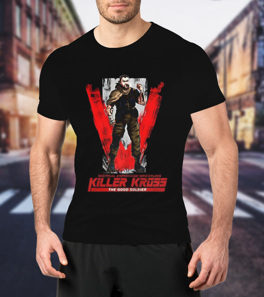 Killer Kross WWE The Good Soldier Wrestling Character T-Shirt