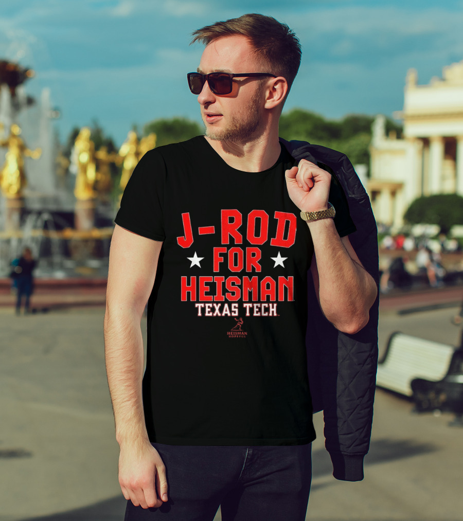 J-Rod For Heisman Texas Tech Red Raiders Football T-Shirt