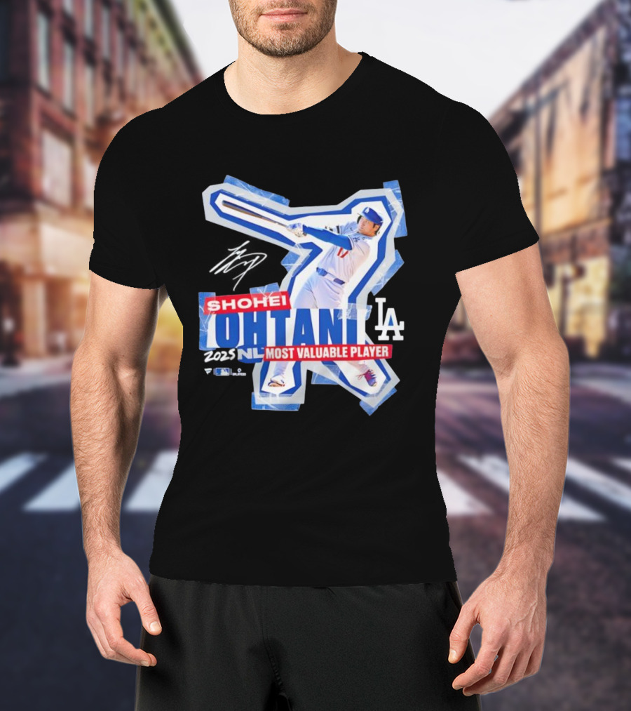 Shohei Ohtani LA Dodgers NL Most Valuable Player T-Shirt