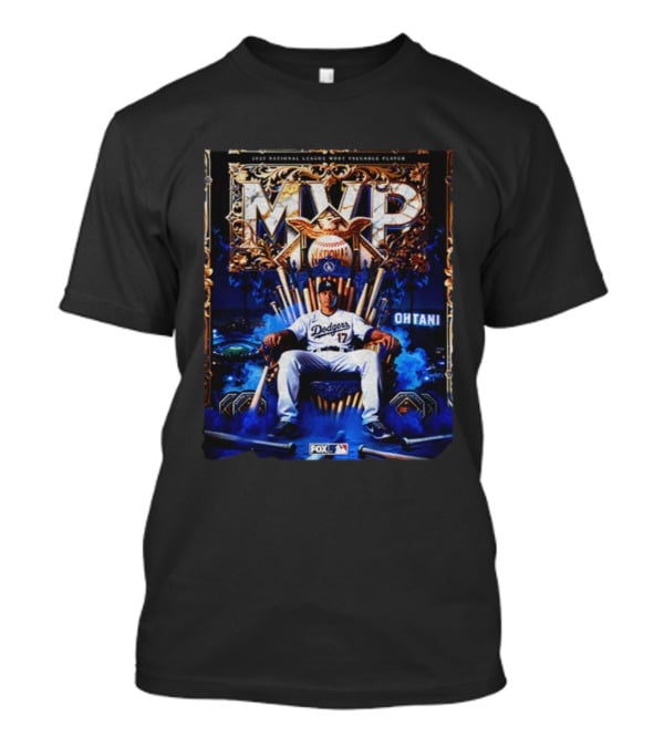 Shohei Ohtani 2025 National League MVP Los Angeles Dodgers FOX MLB Baseball T-Shirt