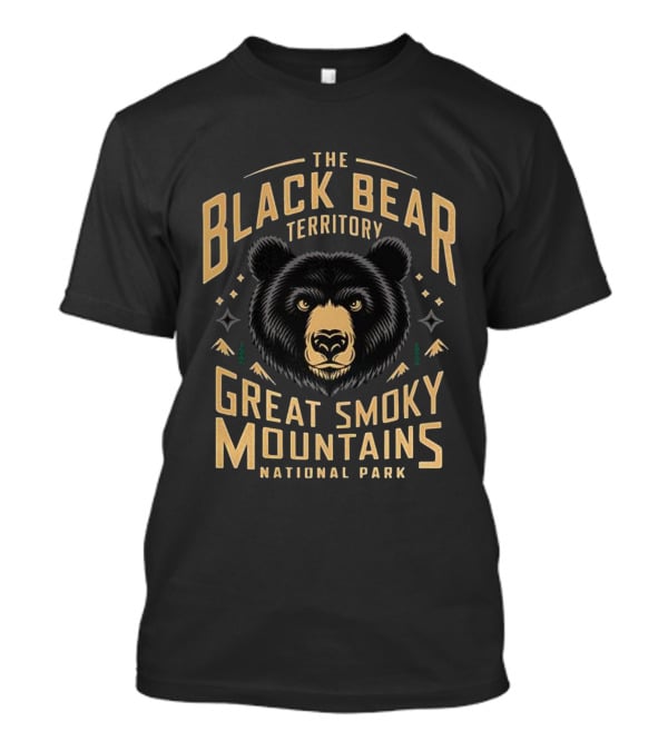 The Black Bear Territory Great Smoky Mountains National Park T-Shirt