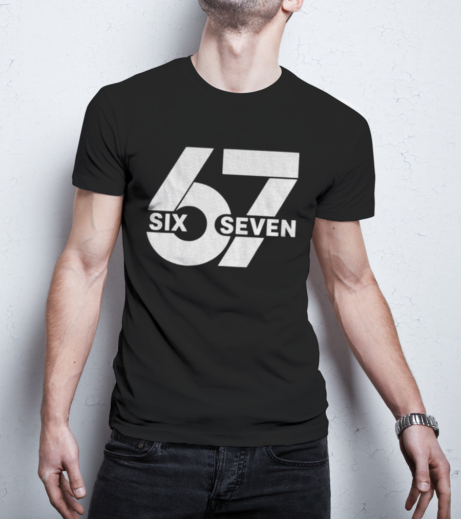Six Seven 67 Meme Trendy Design T-Shirt