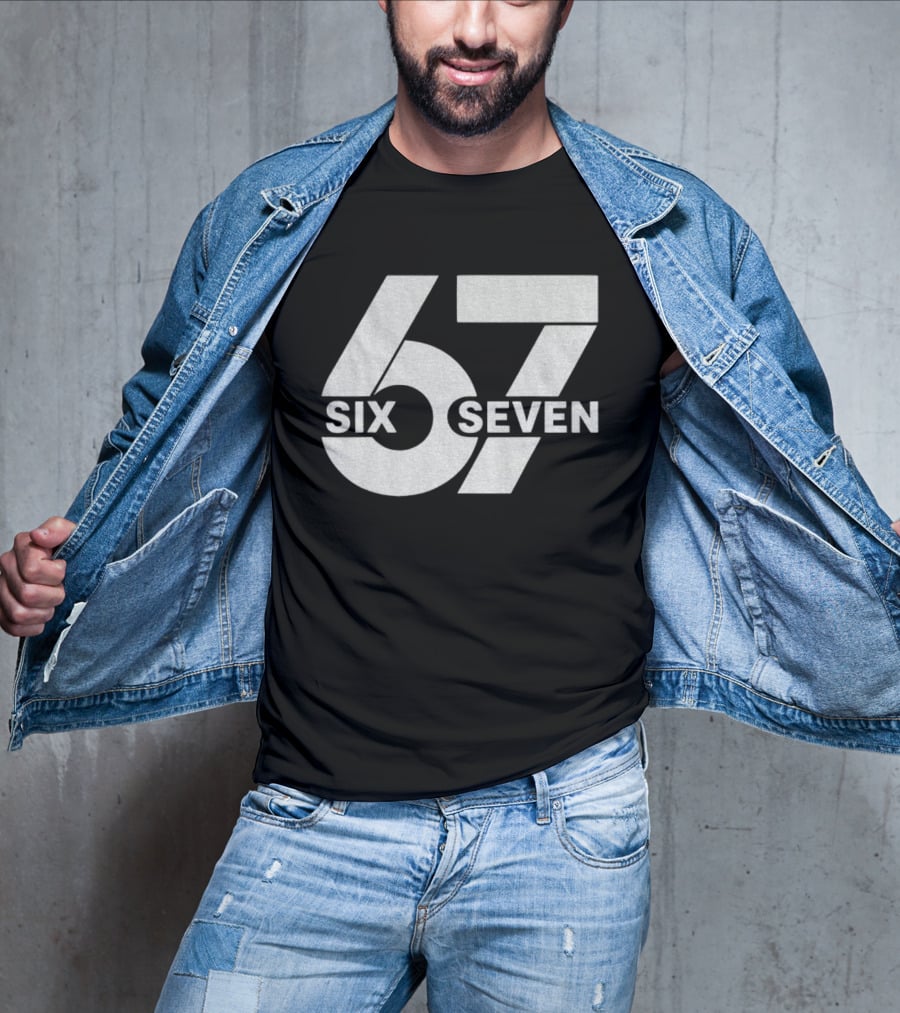 Six Seven 67 Meme Trendy Design T-Shirt