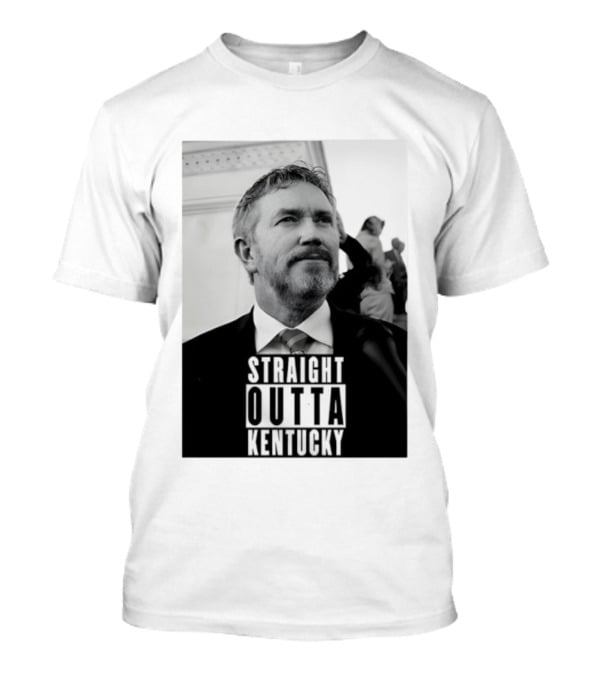 Straight Outta Kentucky Thomas Massie 2025 T-Shirt