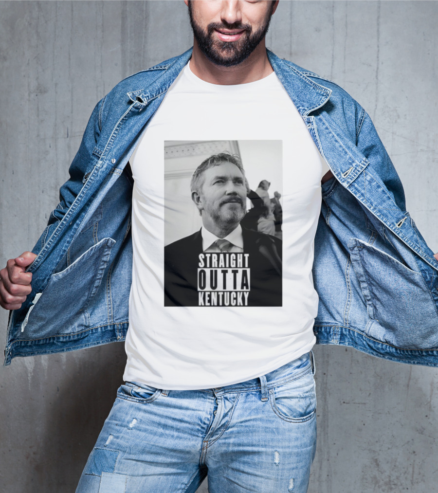Straight Outta Kentucky Thomas Massie 2025 T-Shirt