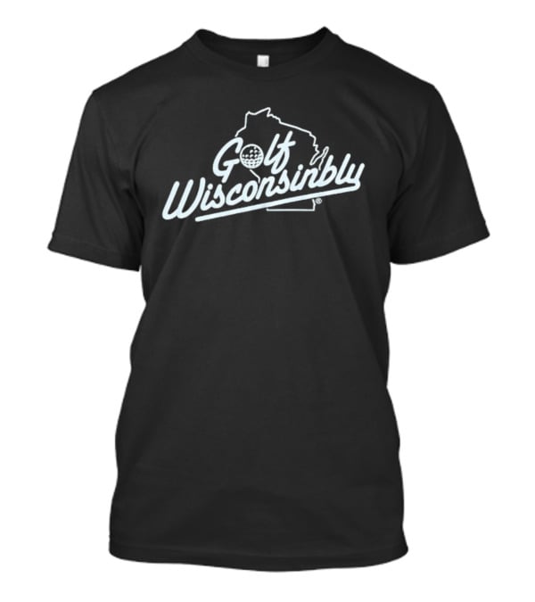 Golf Wisconsinbly Wisconsin State Golf Ball T-Shirt