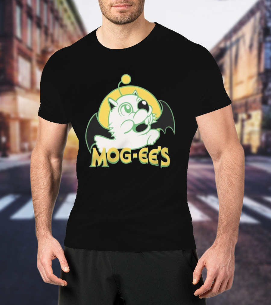 MOG-ee's 4thGEARy Bat Wing Creature Design T-Shirt