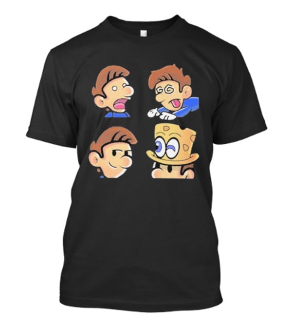 Dave The Many Faces Cartoon Expressions DGR Hat T-Shirt