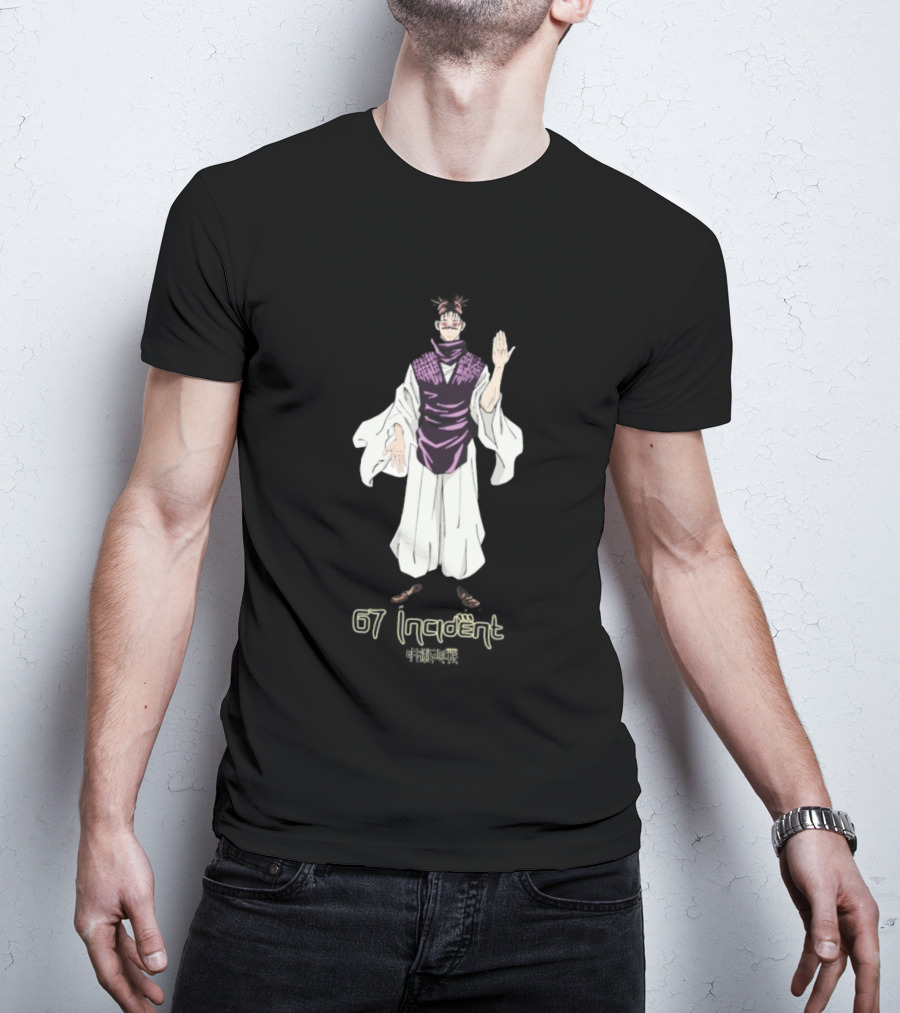 Choso 67 Incident Jujutsu Kaisen Anime Character Purple Robe T-Shirt