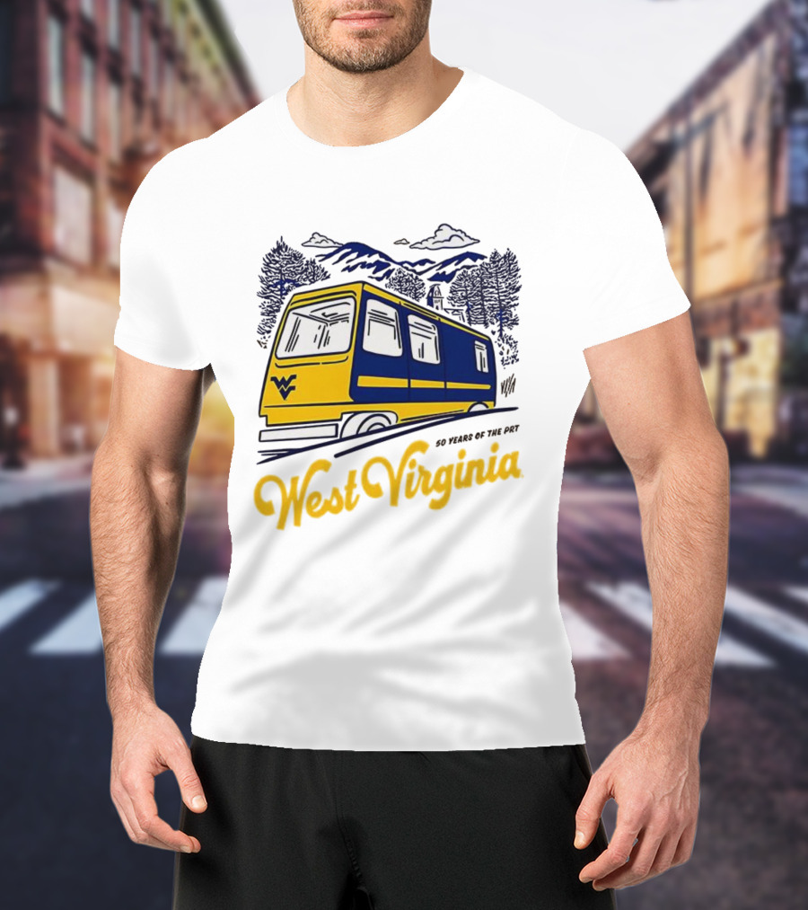 West Virginia 50 Years Of The PRT Anniversary Celebration T-Shirt
