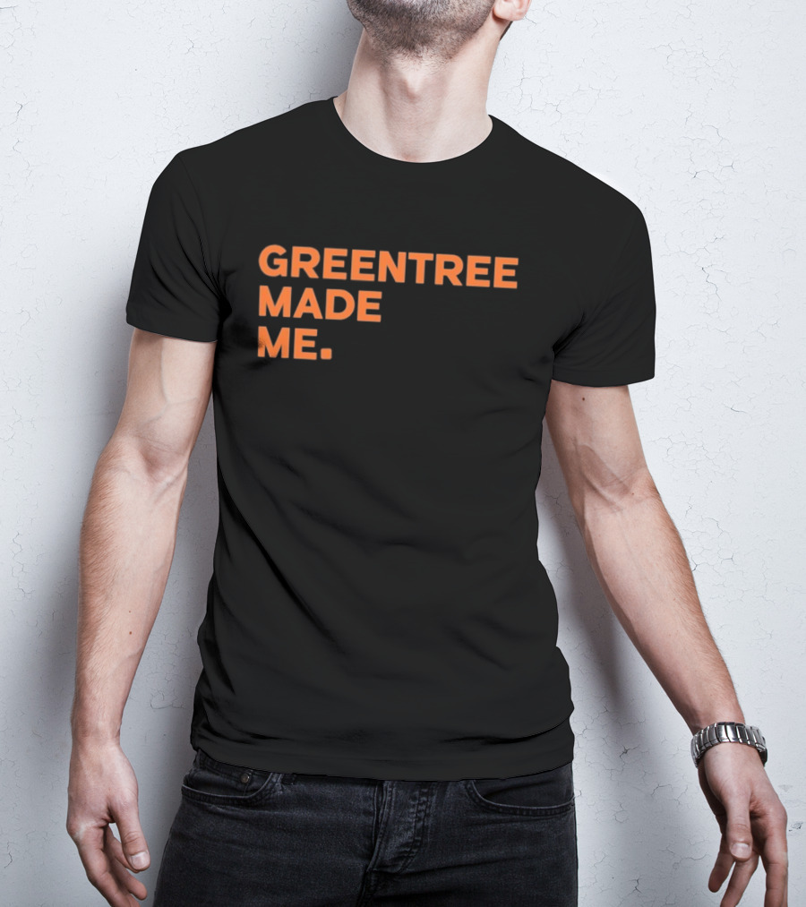 Greentree Made Me Miami Hurricanes Michael Irvin T-Shirt