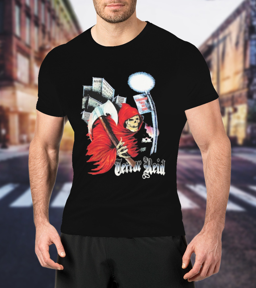Terror Reid Grim Reaper Tomorrow Will Not Come Night Stalker T-Shirt