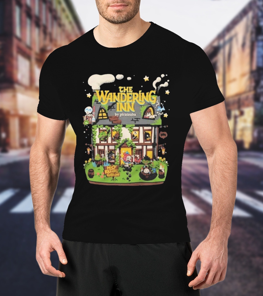 The Wandering Inn By Pirateaba No Killing Goblins House Scene T-Shirt