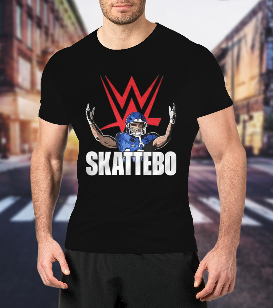 WWE Skattebo New York Giants 2025 T-Shirt