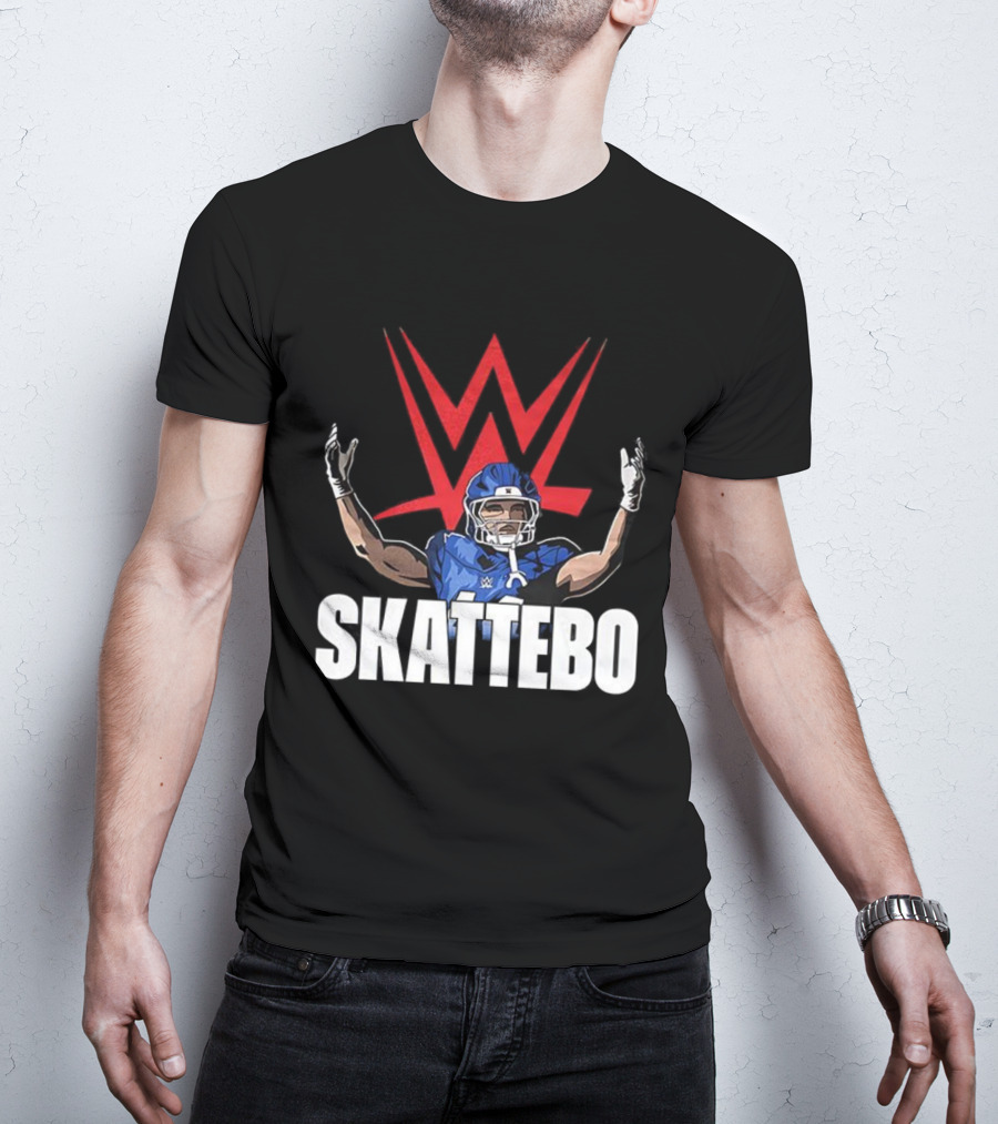 WWE Skattebo New York Giants 2025 T-Shirt