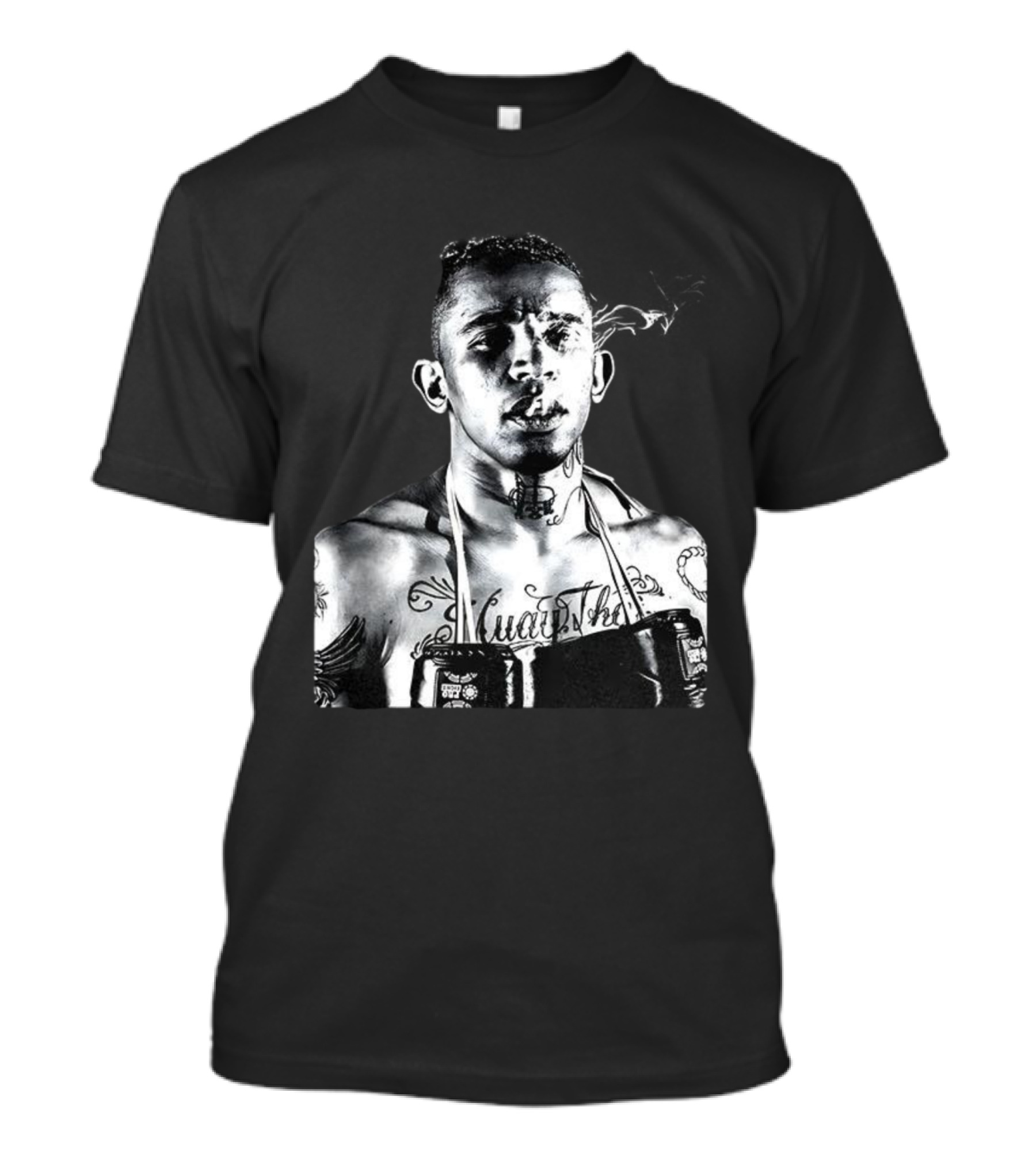 Carlos Prates The Nightmare MMA Muay Thai Tattoo Ink Portrait T-Shirt