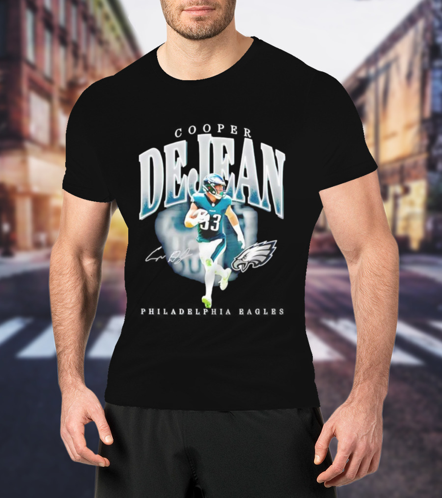 Philadelphia Eagles DeJean 93 Signature Player Hype T-Shirt