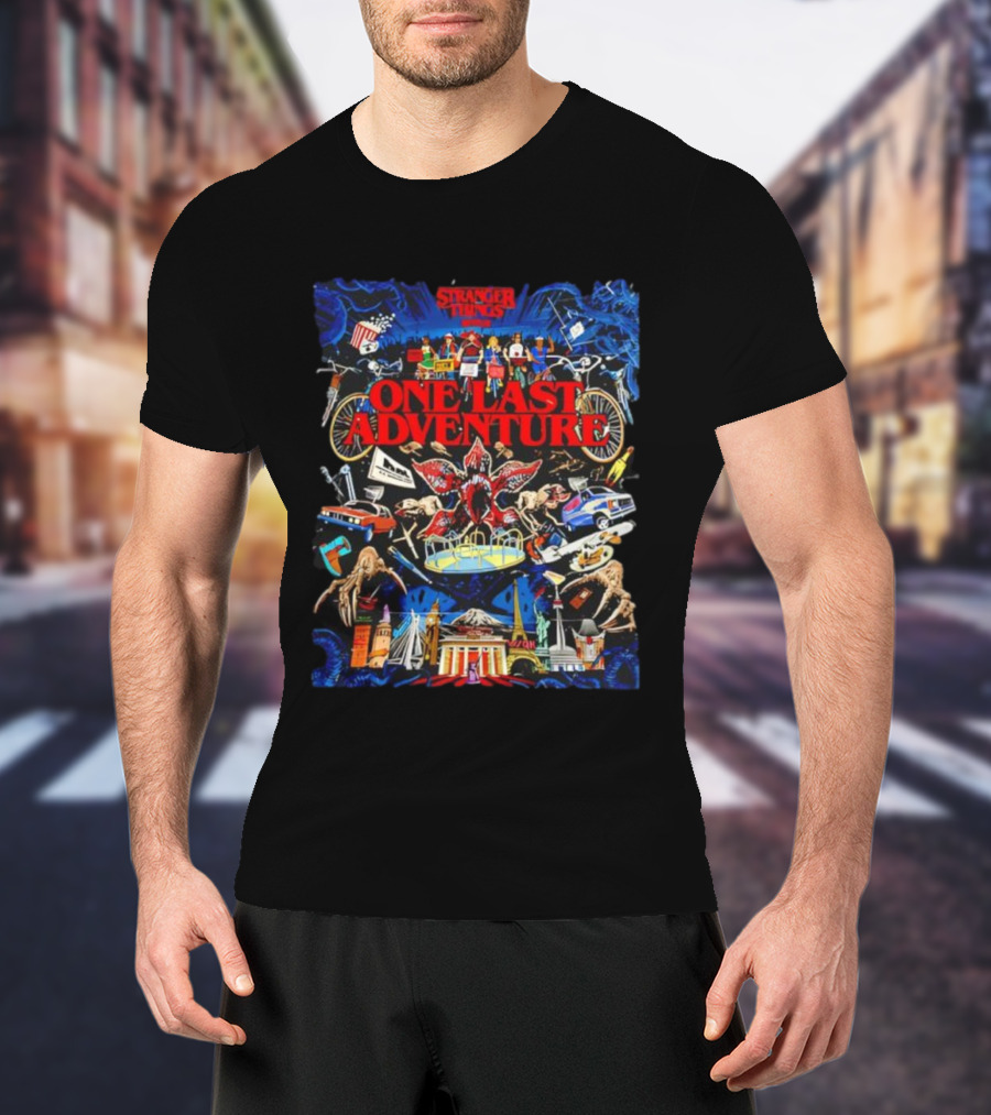 Stranger Things One Last Adventure Classic T-Shirt