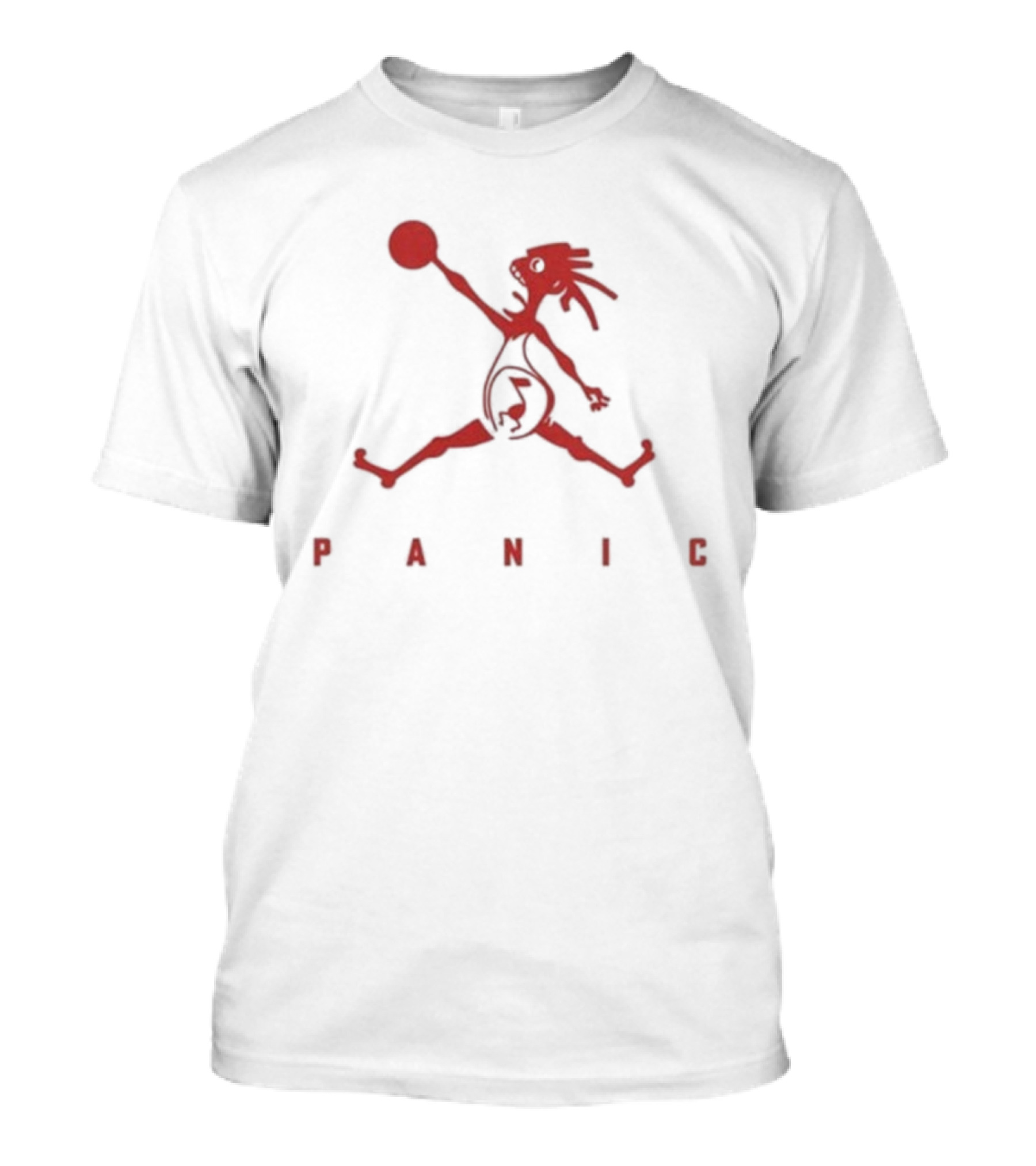 Panic Iconic Jumpman Basketball Tribute T-Shirt