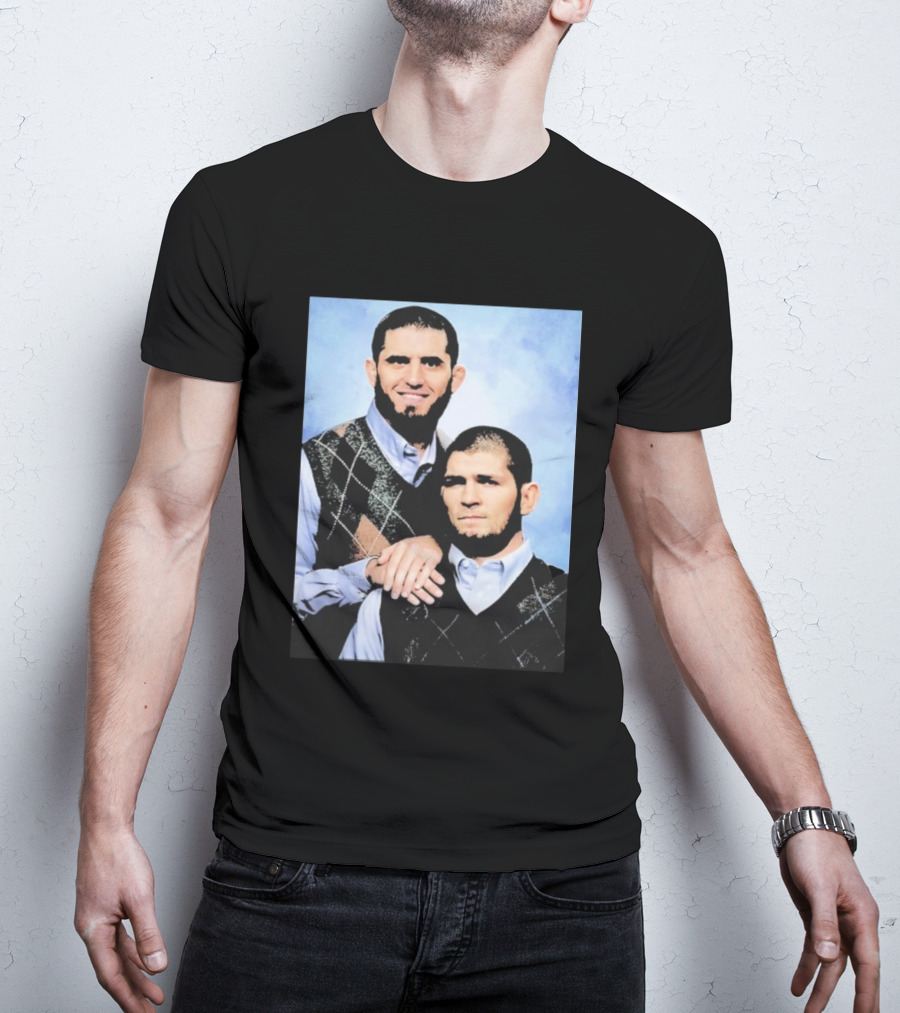 Islam Makhachev Step Brothers UFC 322 Comedy Tribute T-Shirt