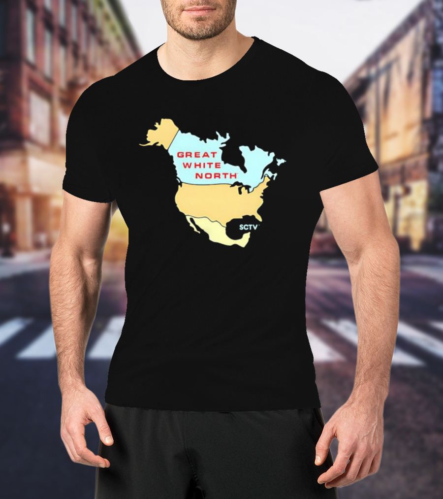 SCTV Great White North Map T-Shirt