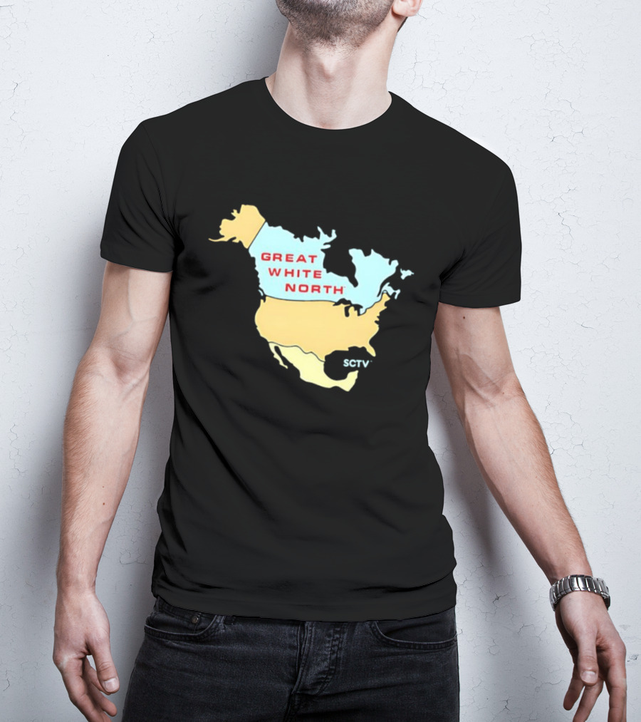 SCTV Great White North Map T-Shirt