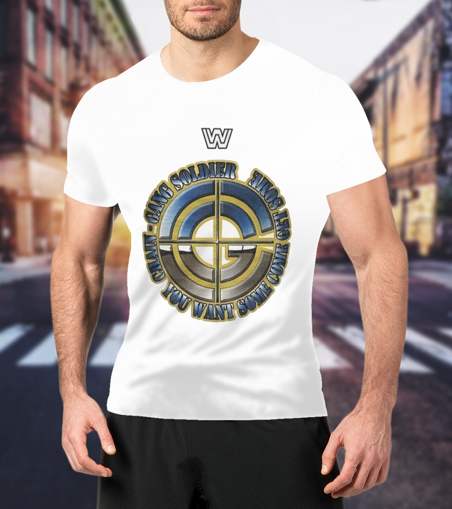 WWE Chain Gang Soldier You Want Some Come Get Some T-Shirt
