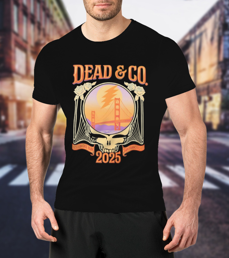 Dead And Company 2025 Golden Gate Park San Francisco CA T-Shirt