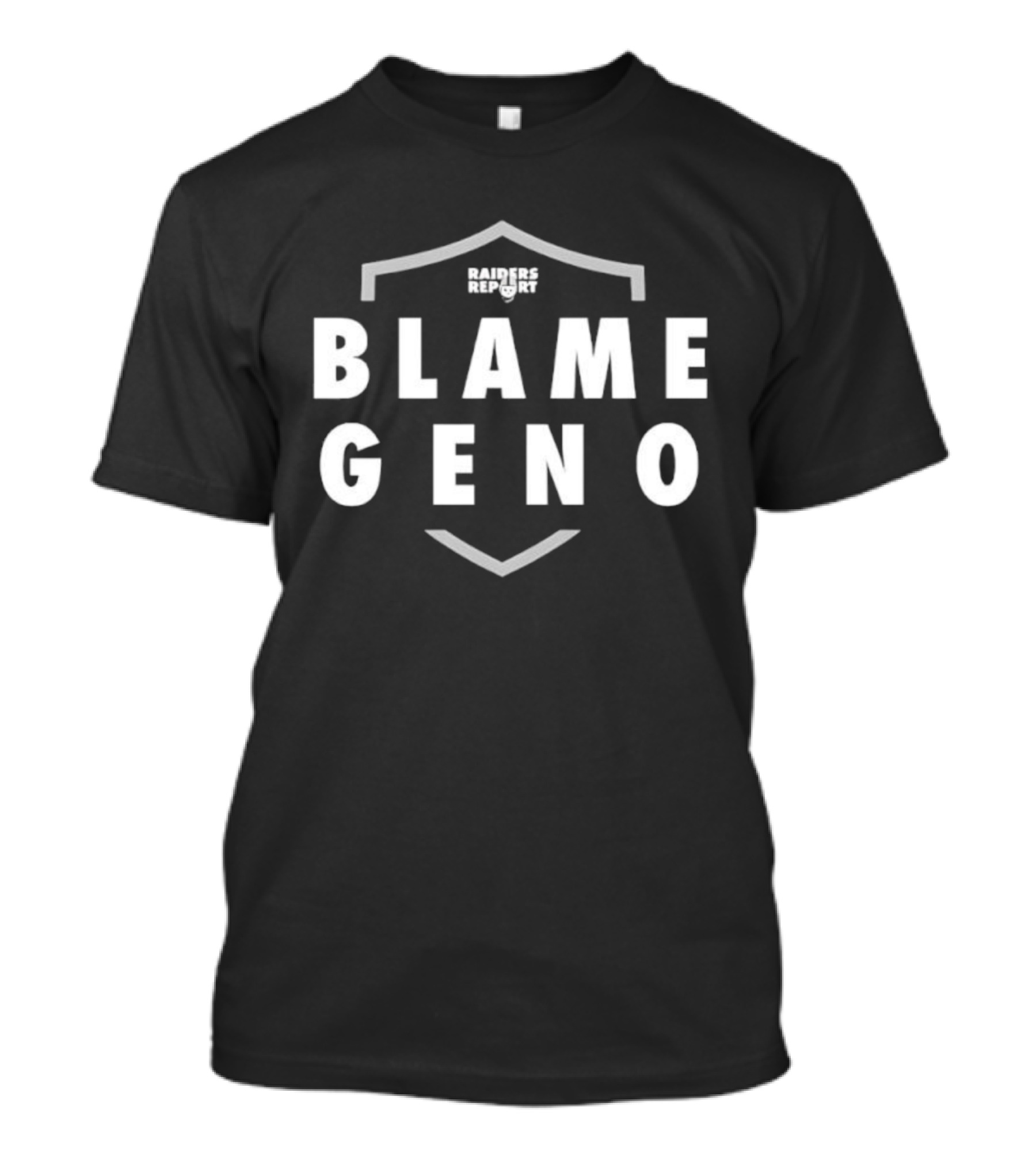 Las Vegas Raiders Blame Geno NFL Fan Tribute T-Shirt