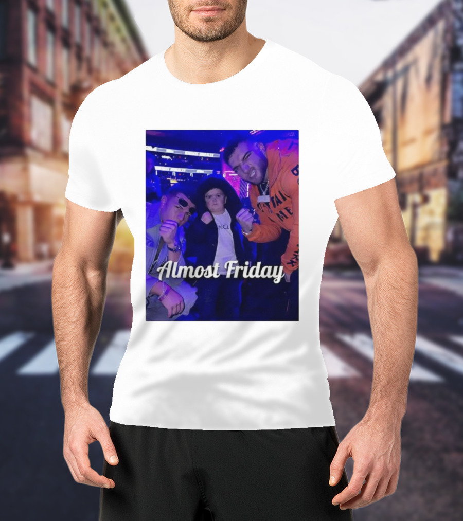 Almost Friday Hasbulla Pavia Skatt Night Out T-Shirt
