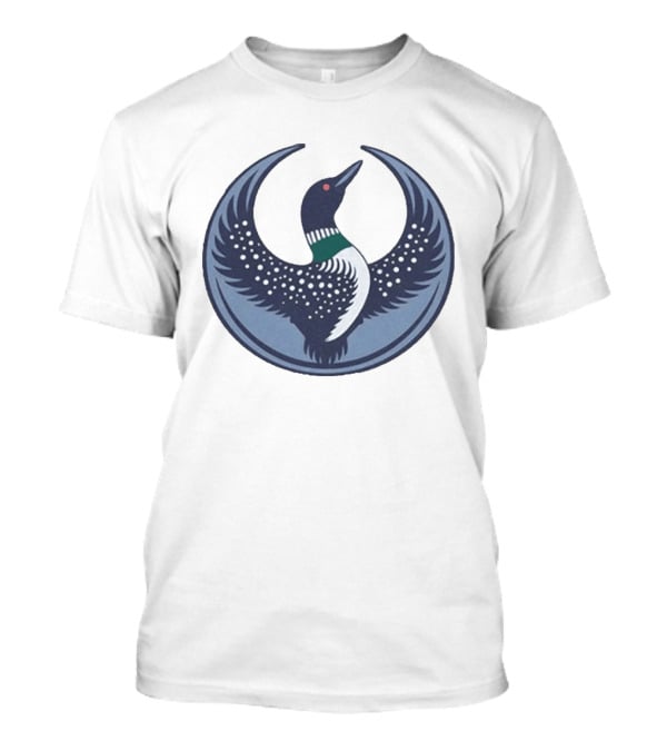 The Loon Platoon Rebel Alliance Emblem Bird Circular T-Shirt