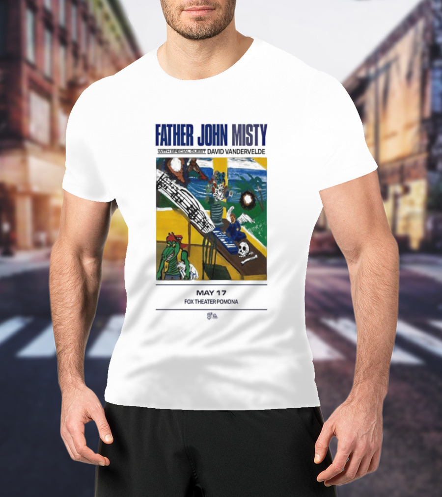 Father John Misty Fox Theater Pomona May 17 2026 Surreal Musical Journey T-Shirt