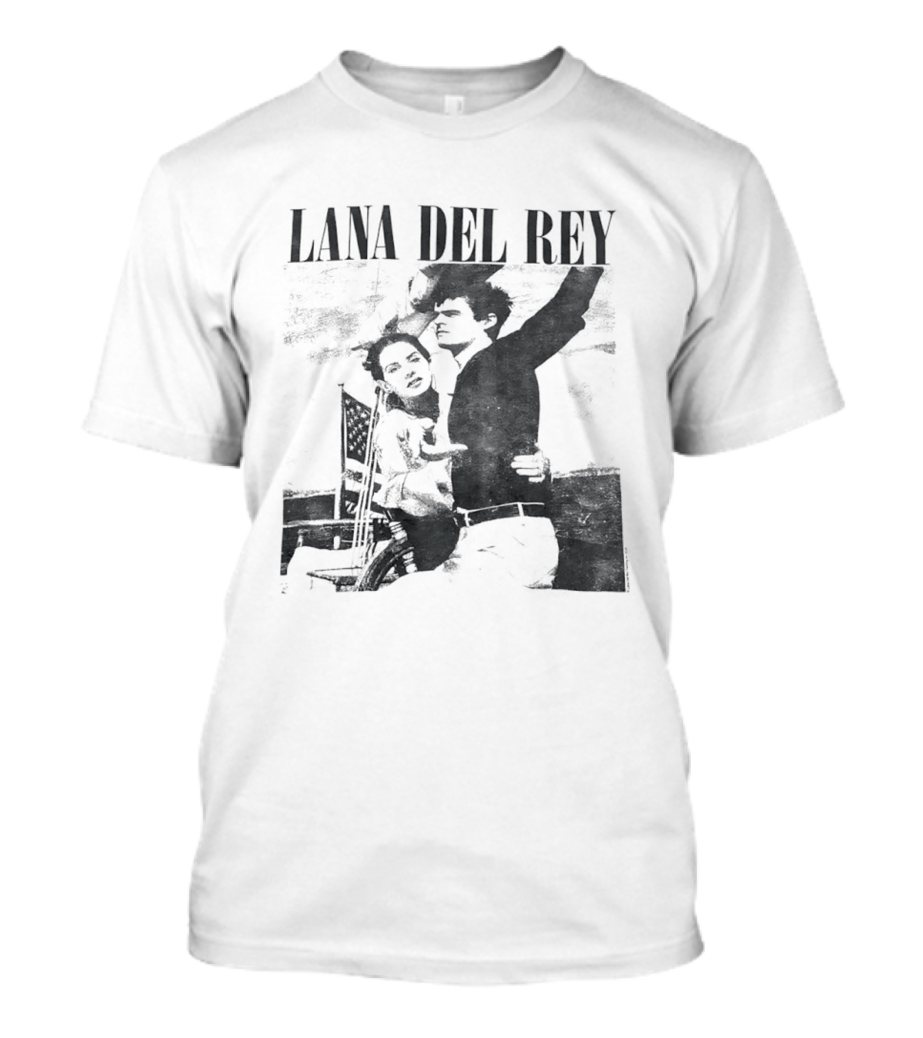 Lana Del Rey Vintage Music Photo T-Shirt