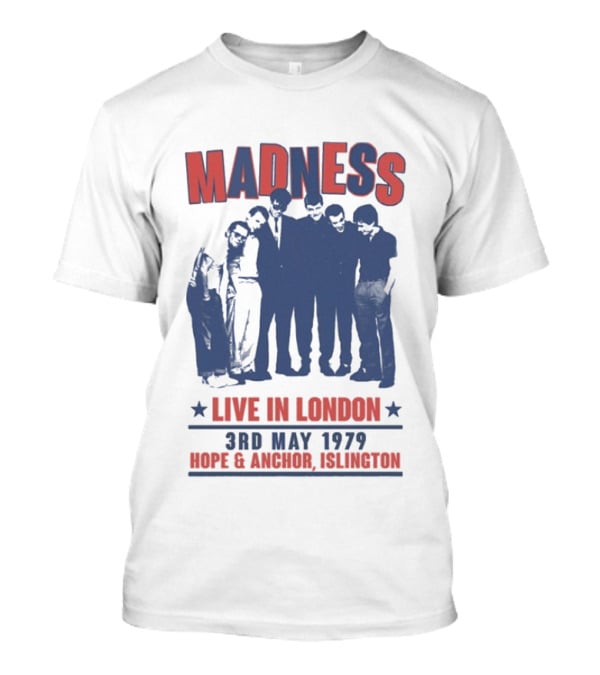 Madness Live In London 3rd May 1979 Hope And Anchor Islington T-Shirt