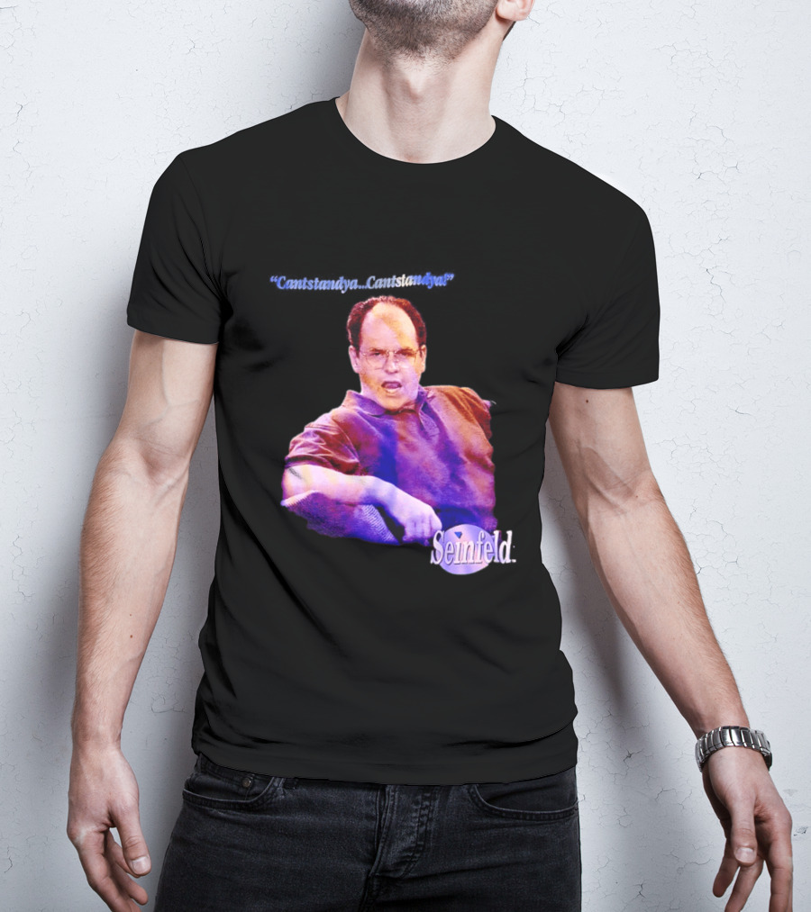 Seinfeld George Costanza Cantstandya 90s TV T-Shirt