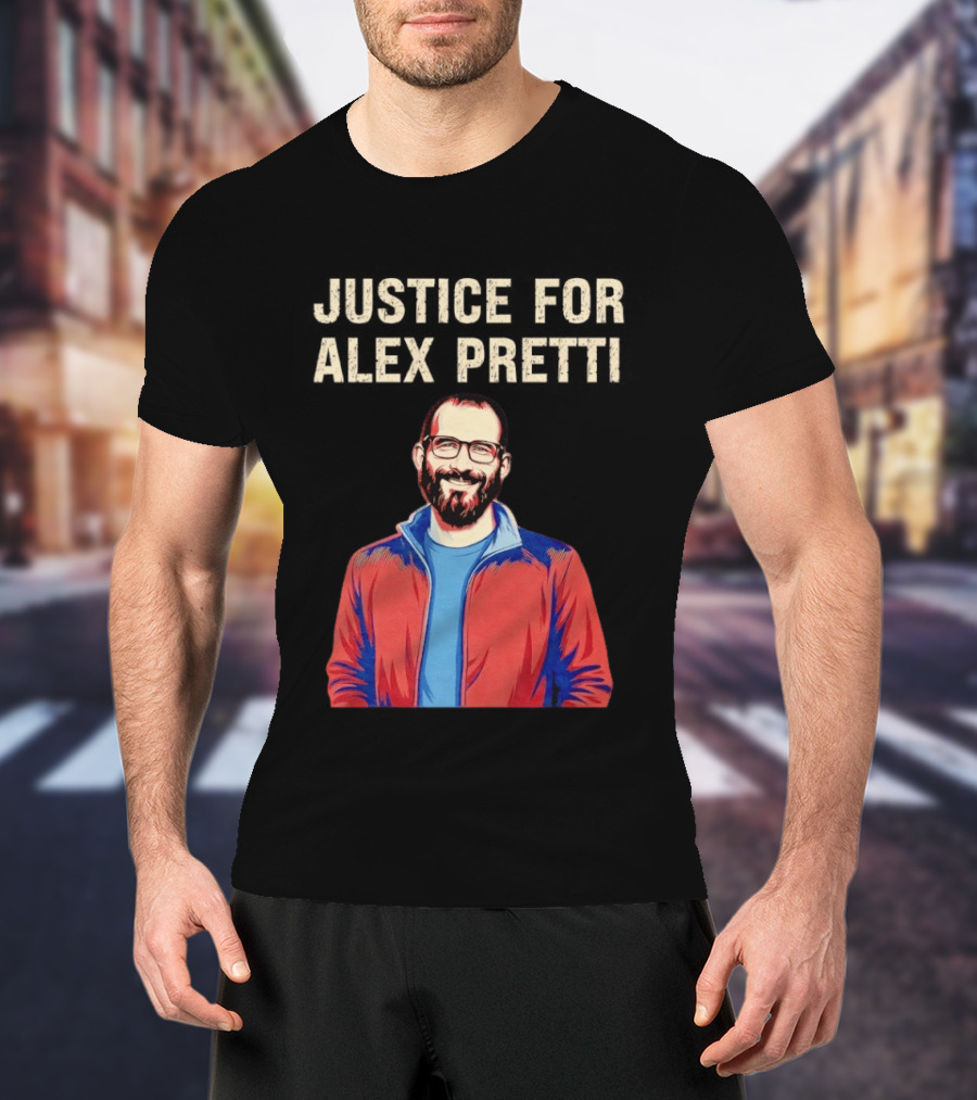 Justice For Alex Pretti Minnesota Anti ICE Protest T-Shirt