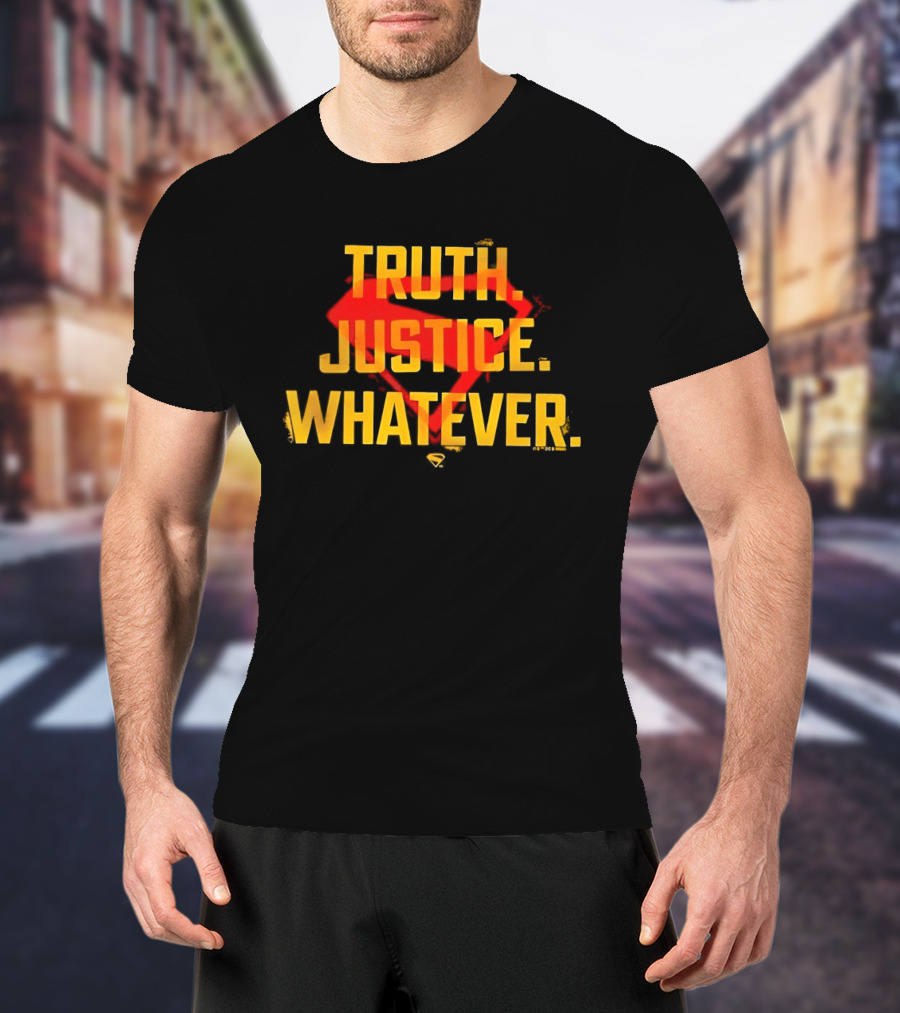 Truth Justice Whatever Superman T-Shirt