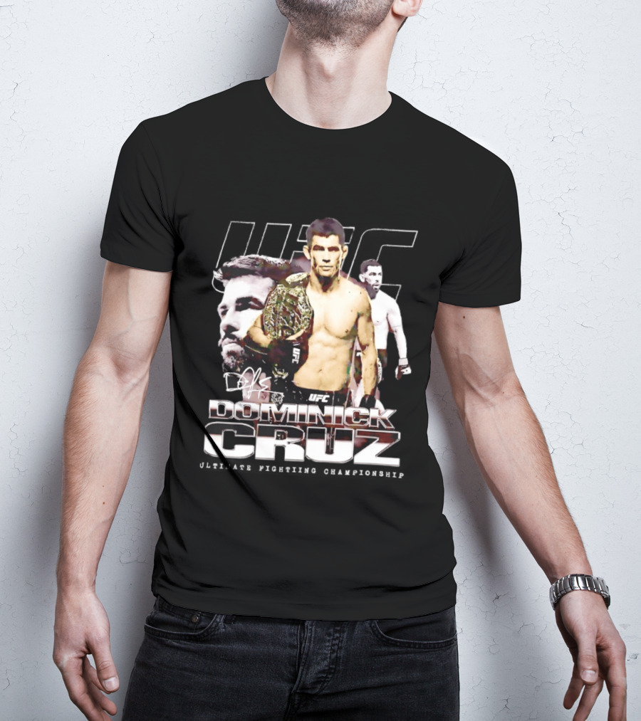 UFC Dominick Cruz Champion Legend Montage T-Shirt