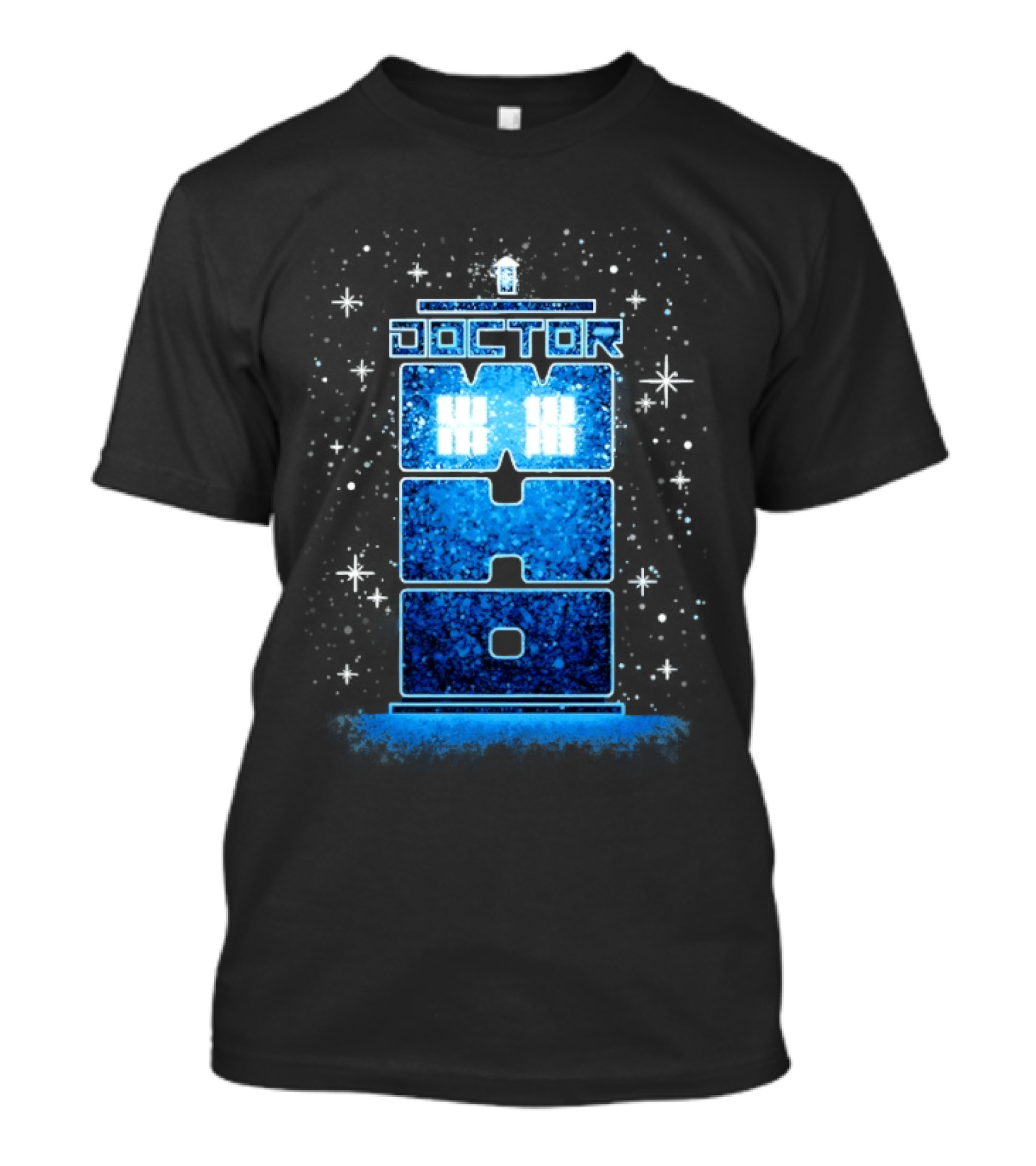 Doctor Who Tardis Galaxy Adventure Tech T-Shirt