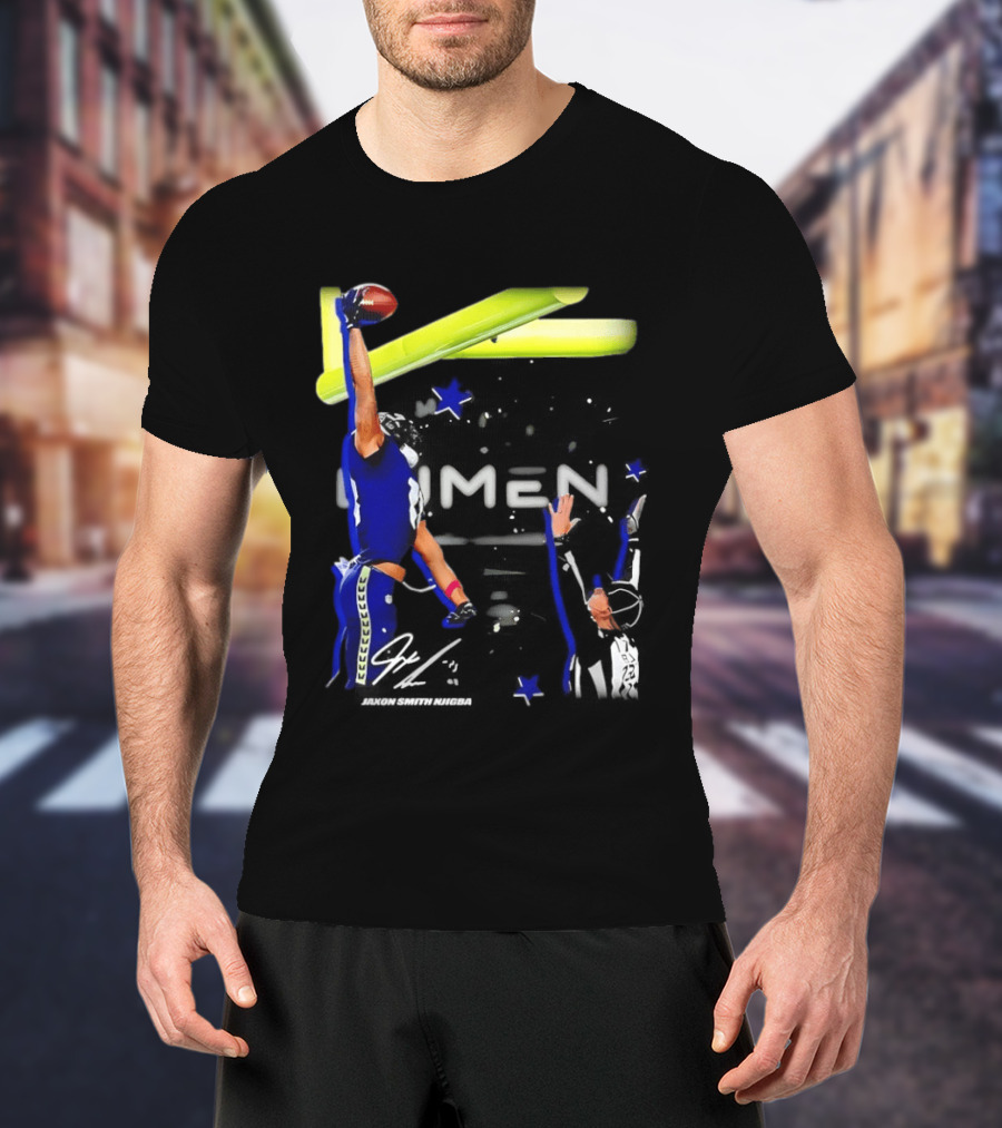Jaxon Smith Njigba Seattle Seahawks Jumpman T-Shirt