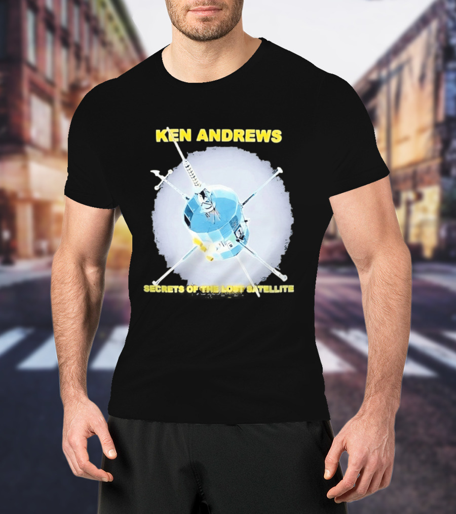 Ken Andrews Secrets Of The Lost Satellite T-Shirt