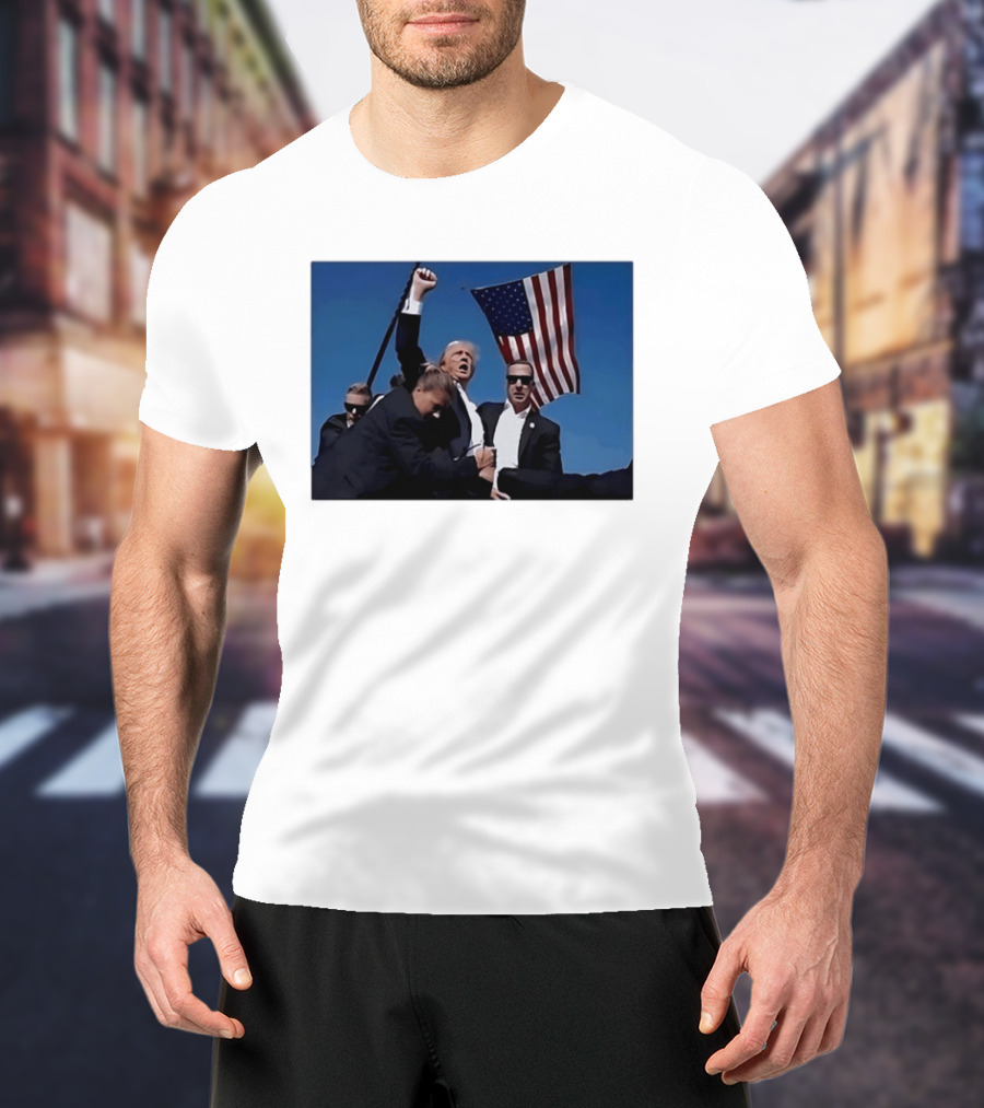 Donald Trump Take America Back 2024 American Flag T-Shirt