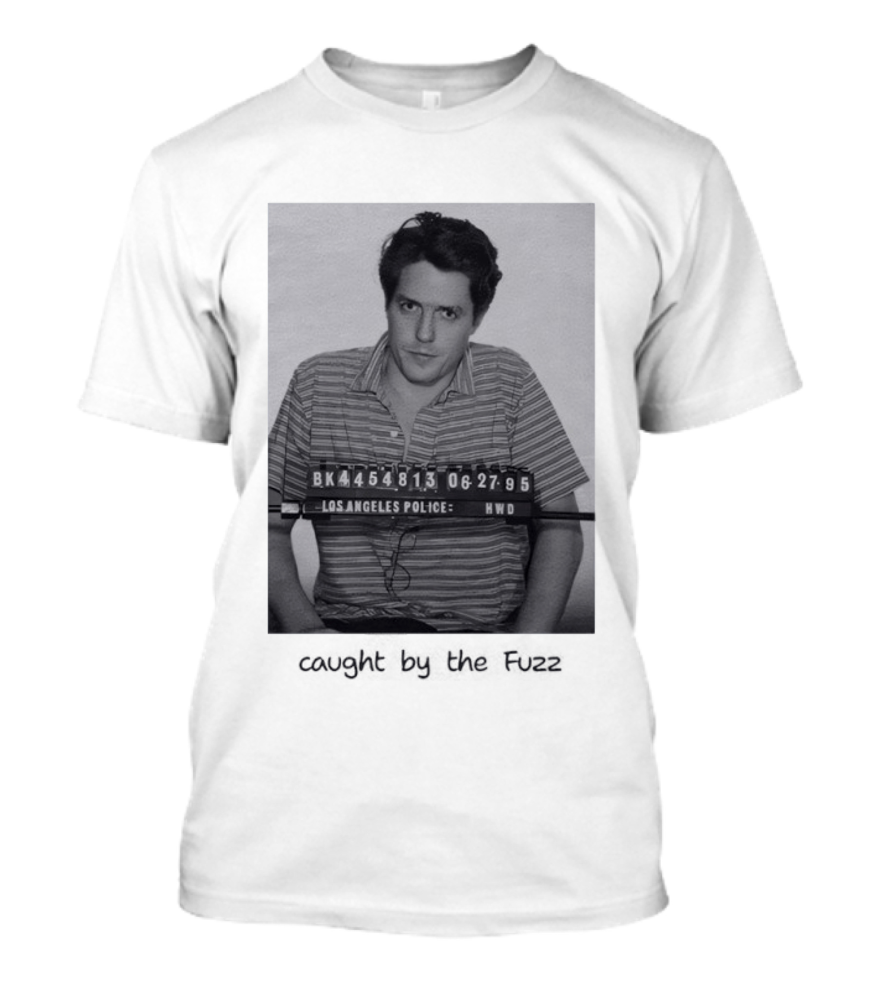 Hugh Grant Shot Los Angeles Police June 27 1995 T-Shirt