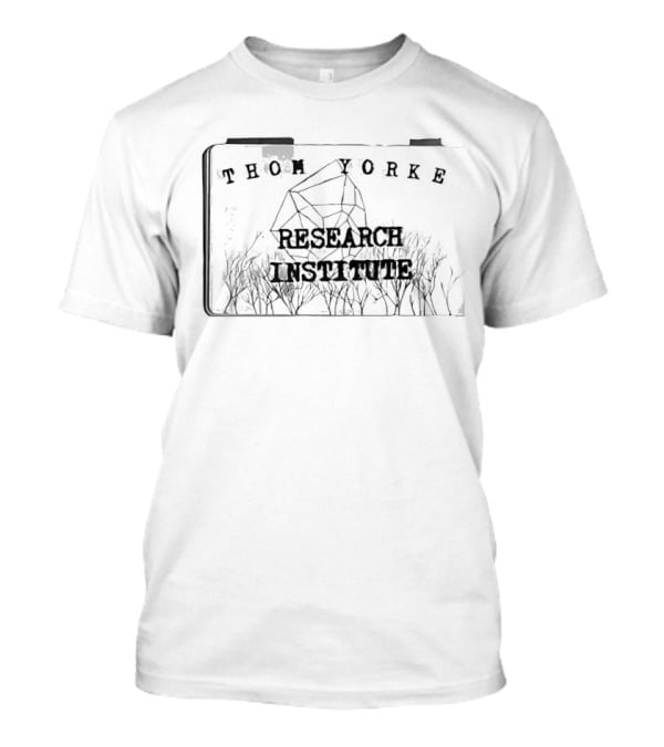 Thom Yorke Research Institute Geometric Structure Forest Scene T-Shirt