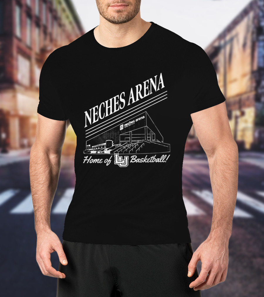 Neches Arena Home Of LU Basketball Lamar Cardinals T-Shirt