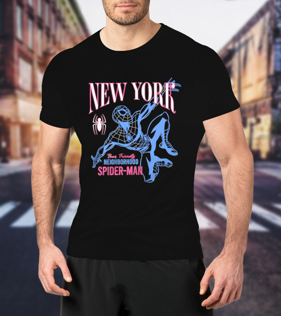 Spider Man New York Your Friendly Neighborhood T-Shirt