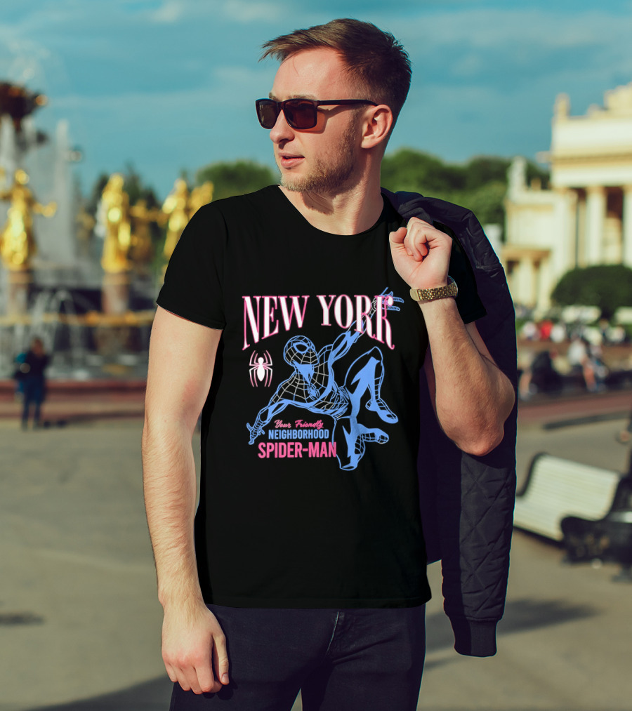 Spider Man New York Your Friendly Neighborhood T-Shirt