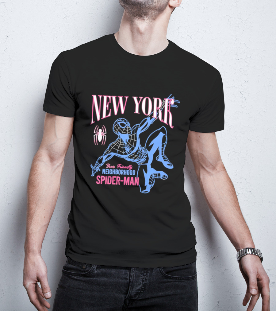 Spider Man New York Your Friendly Neighborhood T-Shirt